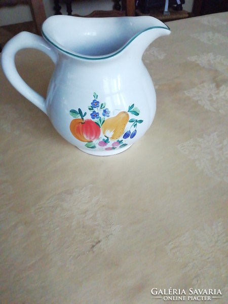 Herend hand-painted ceramic jug