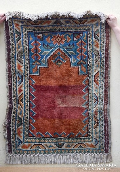 Old Persian carpet, prayer rug