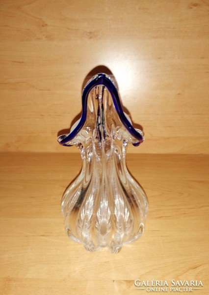 Muranoi üveg váza 20 cm (1/d)