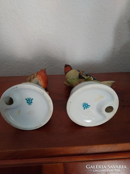 Marks & Rosenfeld porcelain birds