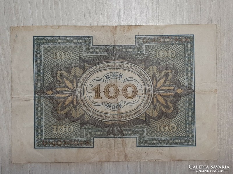 100 márka 1920 Németország