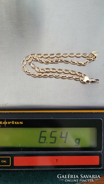 14 K arany karkötő 6,54 g