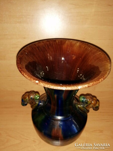 Mezőtúri kerámia váza 18,5 cm (b)