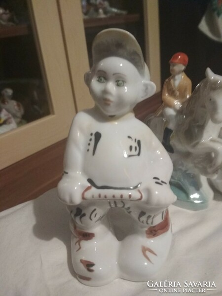 Baseball porcelain boy