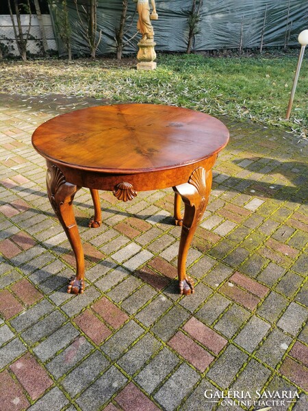 Chippendale teázó asztal