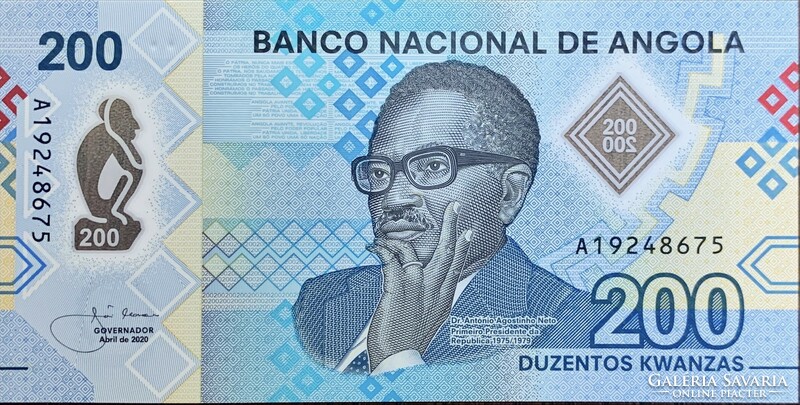 200 Duzentos Kwanzas Angola