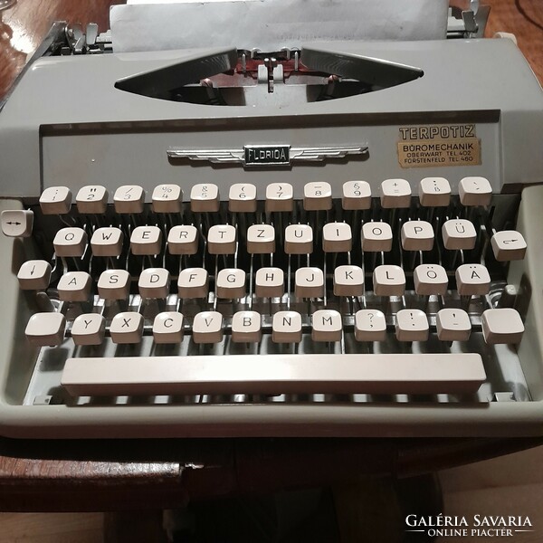 Vintage írógép Florida