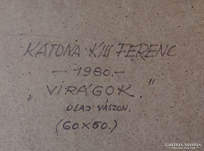 FK/344 - Katona Kiss Ferenc – Virágok