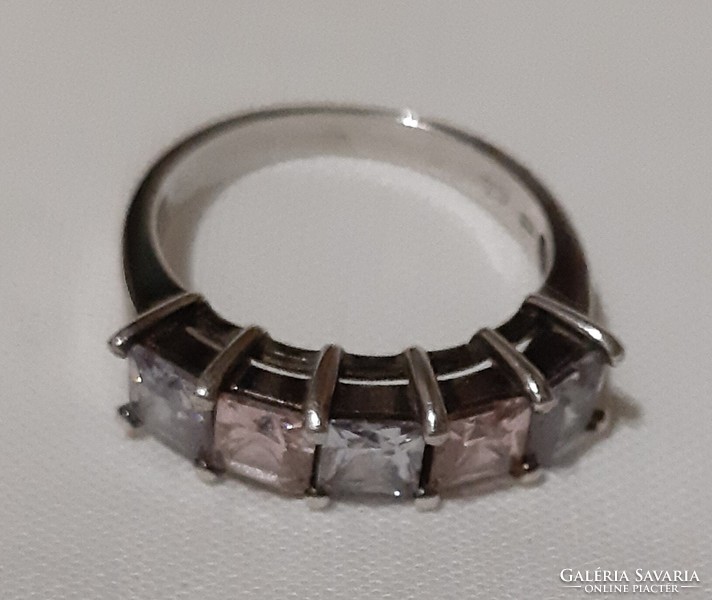 Swarovsky kristálykővel díszített női gyűrű