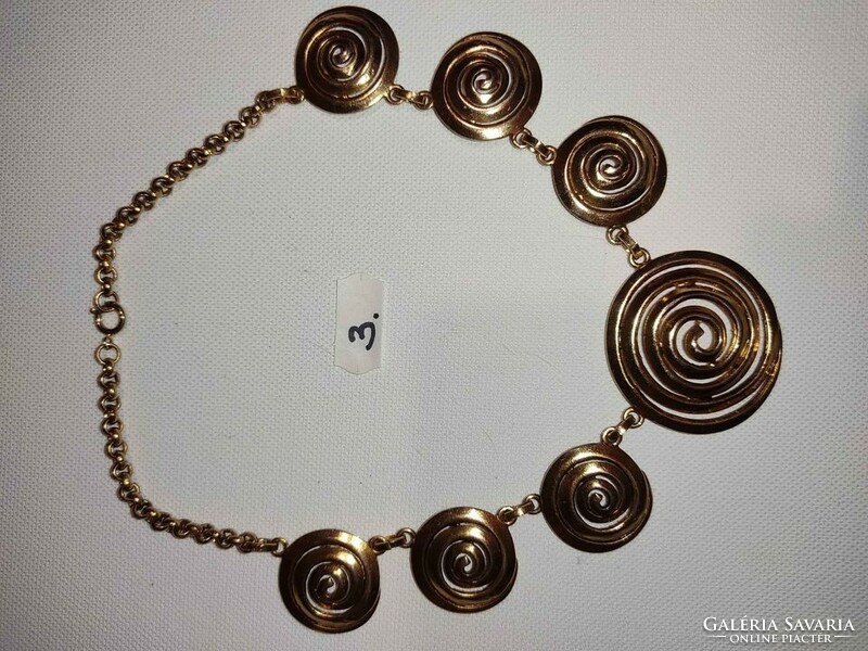 Special retro metal necklaces