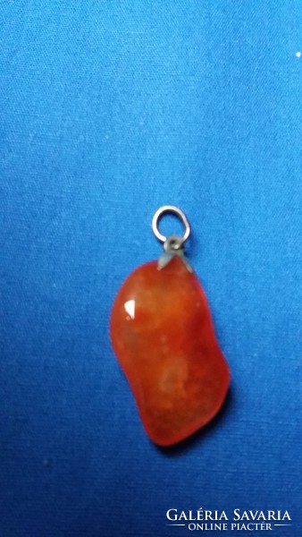 Two mineral pendants