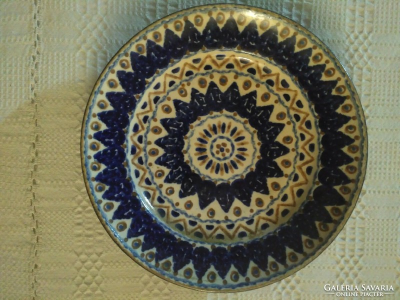 Moroccan ceramic wall plate, plate