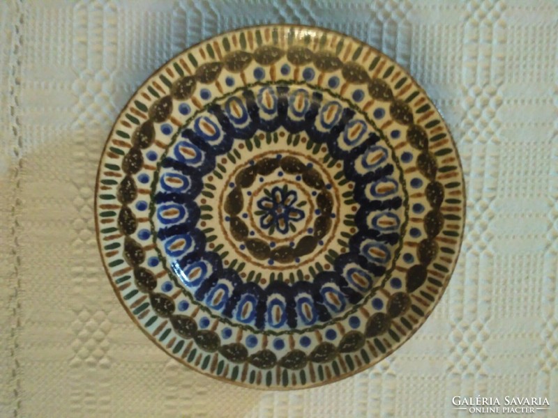 Moroccan ceramic wall plate, plate