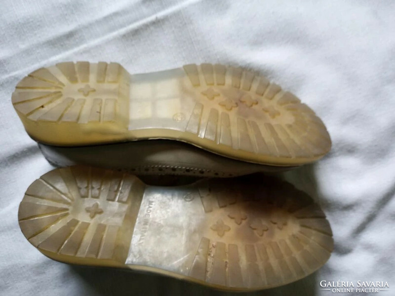 Olasz bőrcipő 39-39,5 méretű félcipő