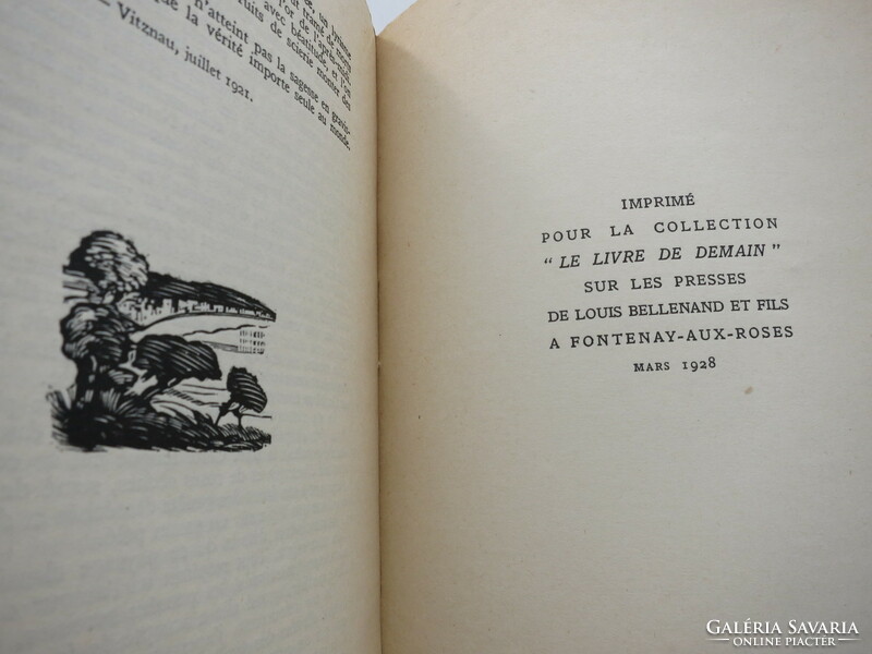 L'Escalier D'Or. 45 Bois Originaux de Paul Baudier - antik francia nyelvű, fametszetekkel
