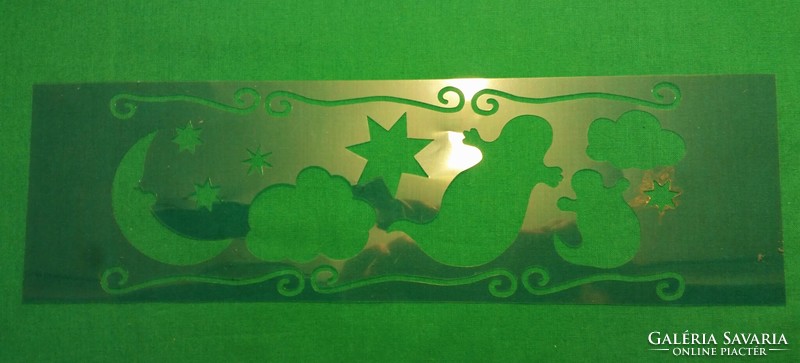 Christmas templates, stencils for decorating, 22 x 35 cm