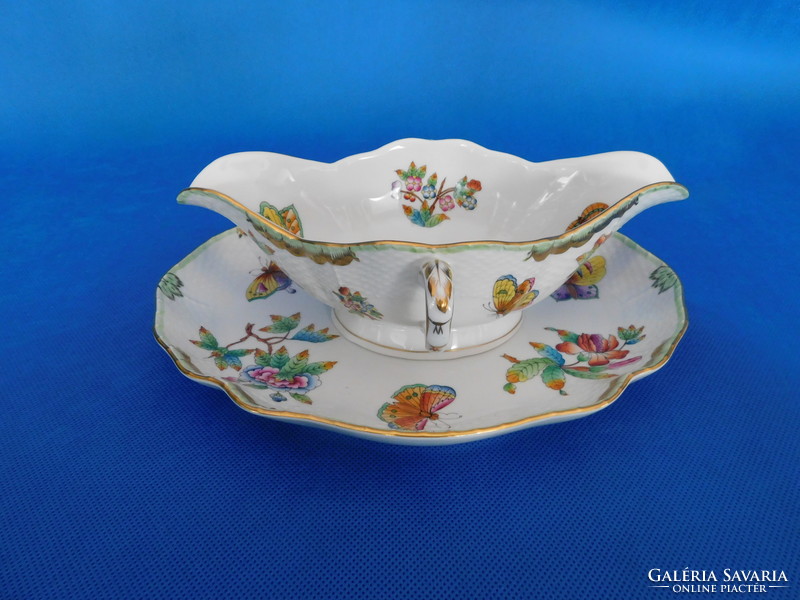 Herend Victoria sauce bowl + base