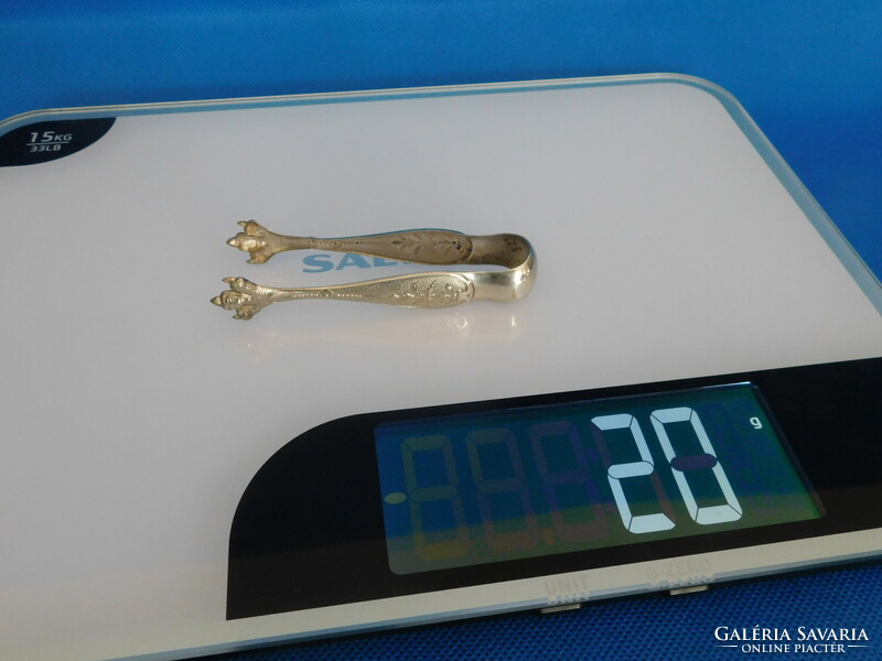 Silver sugar tongs 20 gr