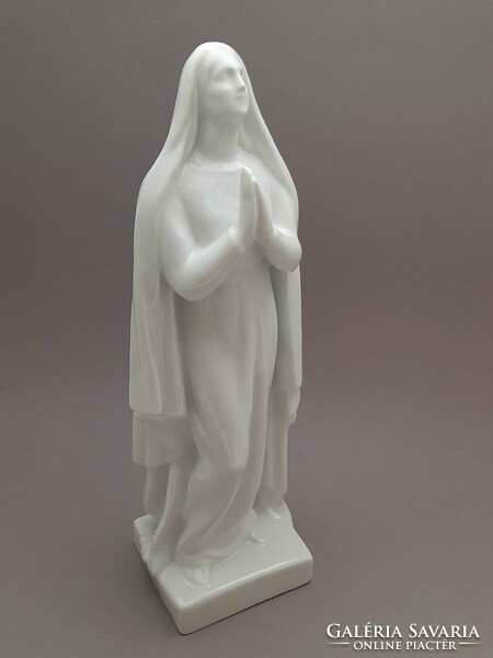 Virgin Mary statue from Herend, 28.5 cm