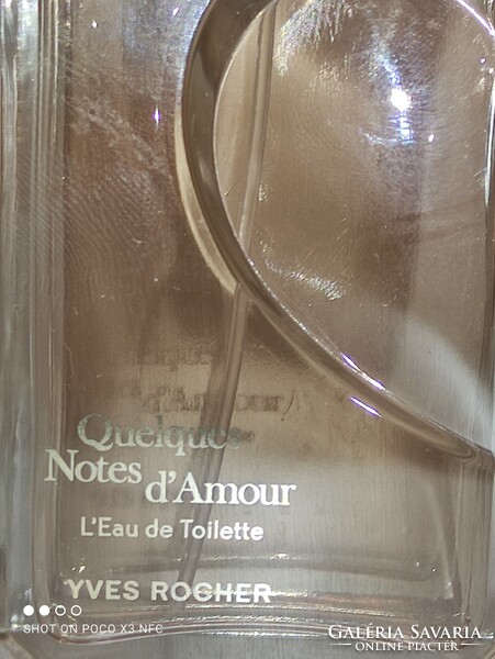 Vintage yves rocher quelques notes d'amour edp 75 ml perfume