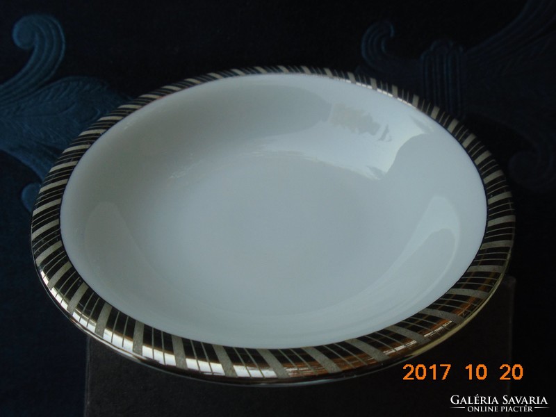 Rosenthal platinum dessert bowl gloriette platinum pattern