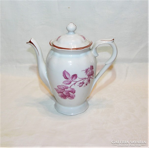 Antique carl teichert meissen - tea or coffee spout - jug