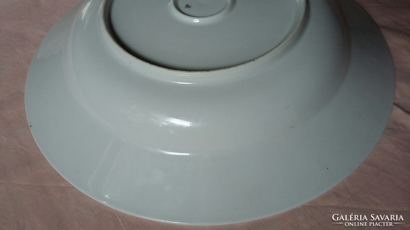 O. & E. G. Royal Austria gyöngyvirág mintás nagy porcelán tál