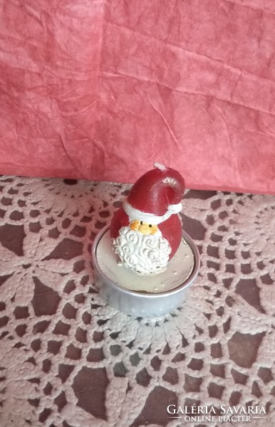 Hand-painted Christmas decoration with Santa Claus and Santa Claus candles, recommend!