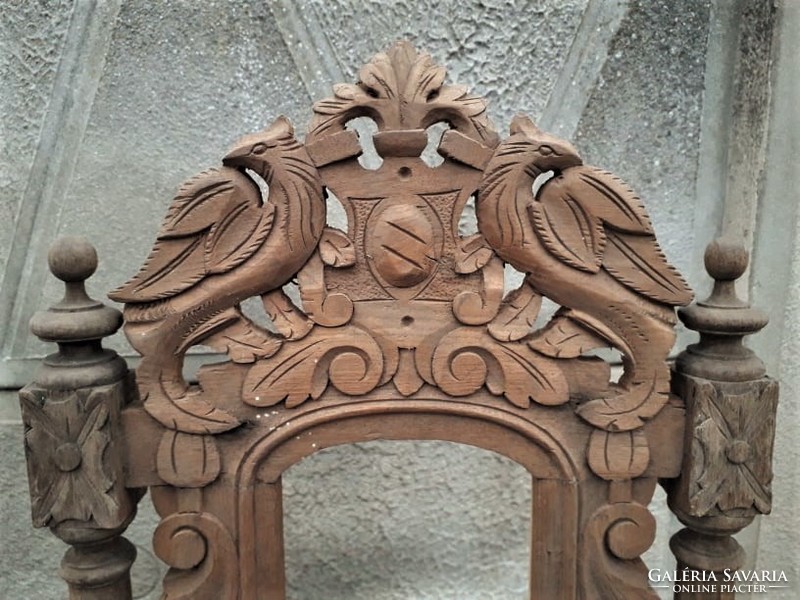 4 Pcs. Carved chair