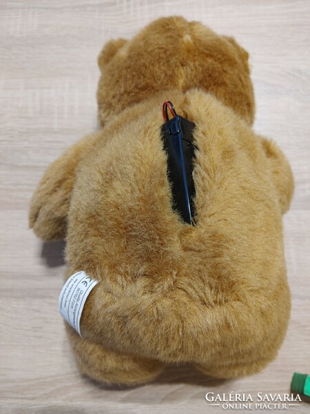 Piano bear musical teddy bear 2 AA batteries are required