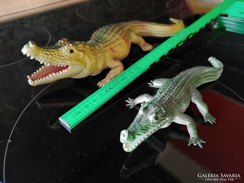 Játék műanyag krokodil aligátor állatok