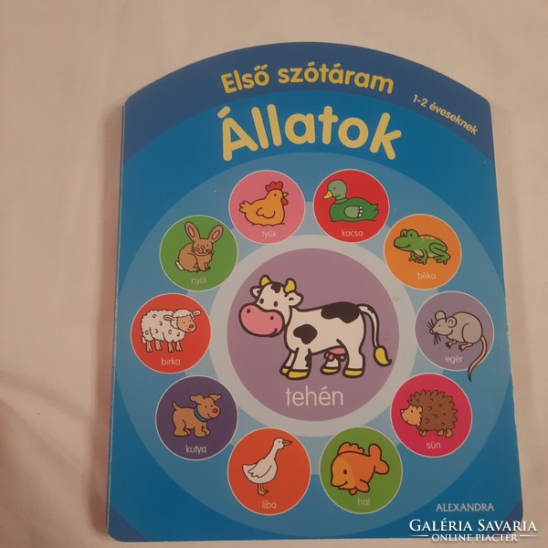 My first dictionary animals for 1-2 year olds Alexandra 2010