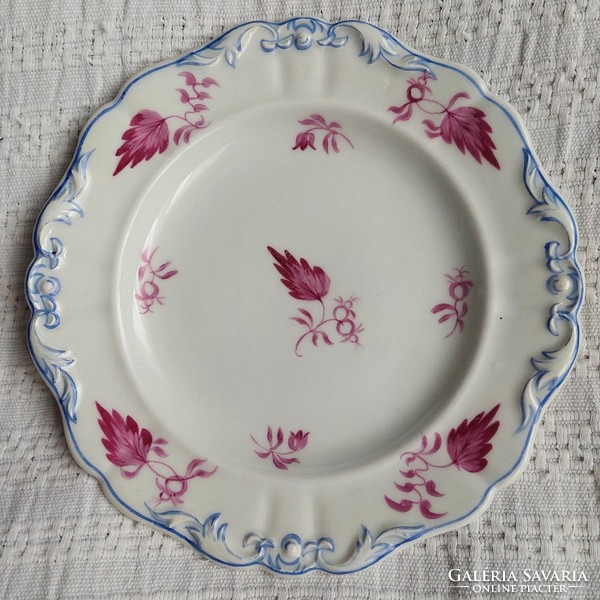 Alt wien antique Viennese porcelain dessert plate from 1847 Biedermeier period in perfect condition