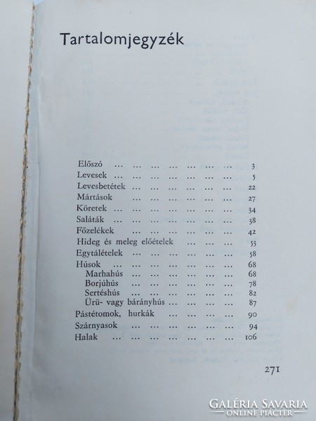 Régi szakácskönyv 1968 Török Erzsi Mit főzzünk? című receptek