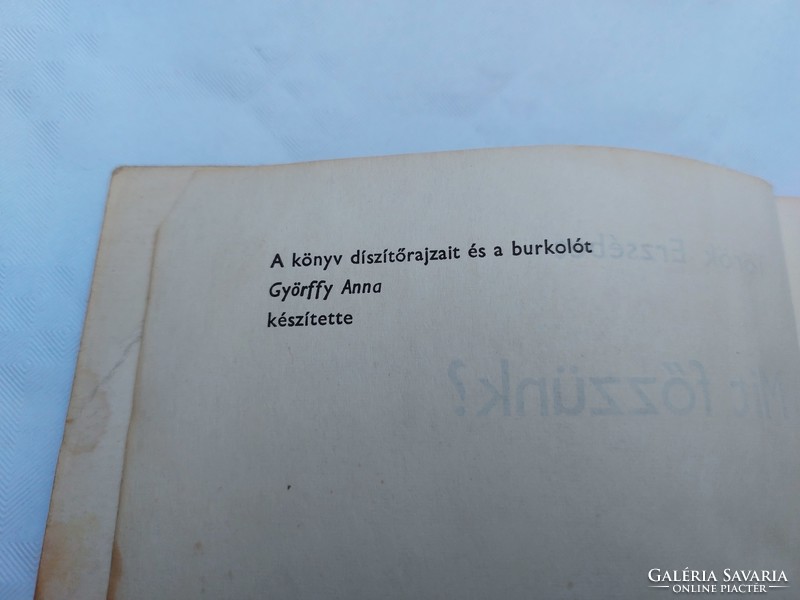 Régi szakácskönyv 1968 Török Erzsi Mit főzzünk? című receptek