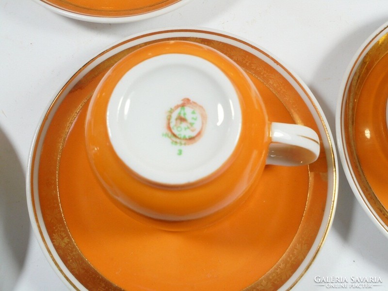 Retro marked Raven's House porcelain tea set coffee set Raven's House - 1970s, 6-person