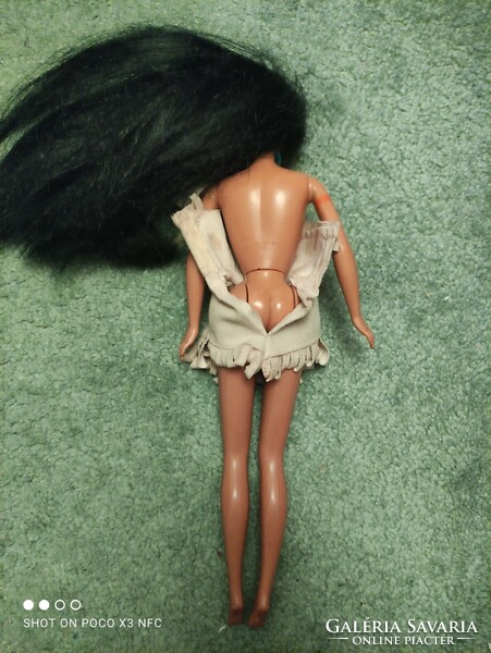 Vintage barbie doll pocahontas native american princess mattel inc. 1966