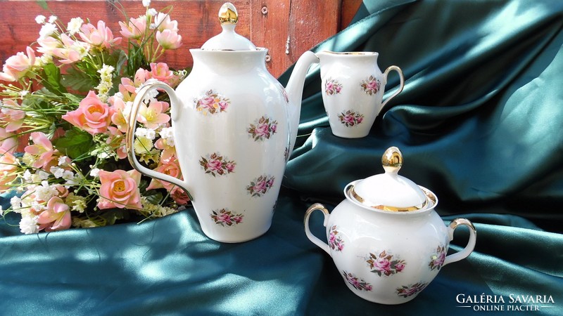 Latvian (Riga porcelain) tea set