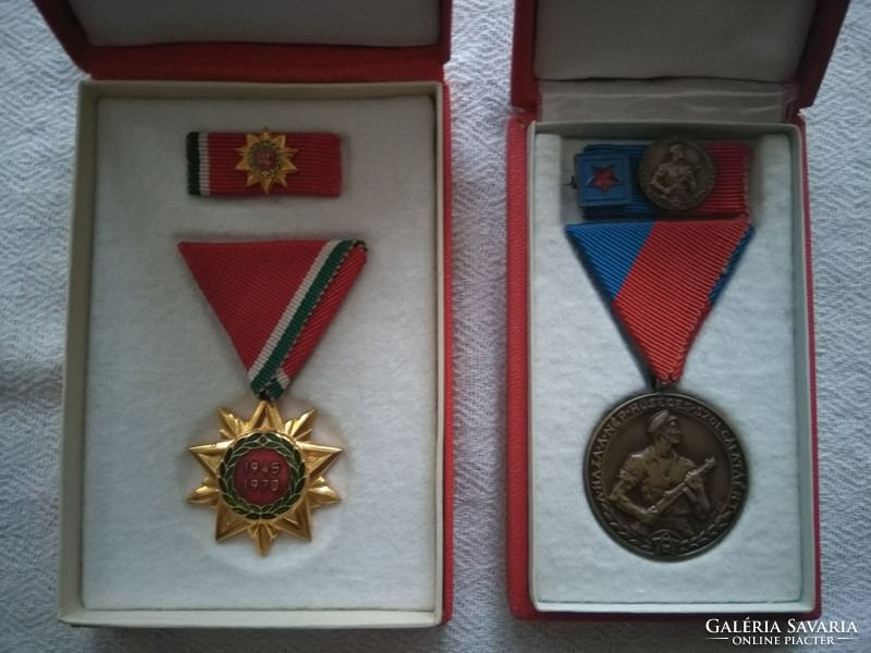 Liberation 25 and home awards for loyal service to the people