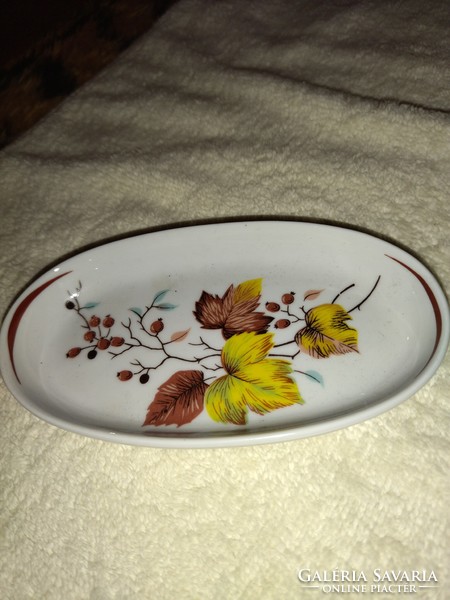 Gyönyörű vintage Hollóházi porcelán virág mintás kis tálka