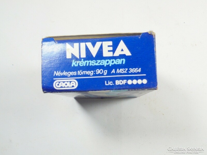Retro régi Nivea krém krémszappan szappan- CAOLA gyártó - 1980-as évekből
