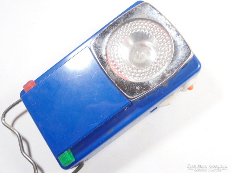 Old retro color-changing flashlight flashlight flat lamp prismatic-ca. 1980s