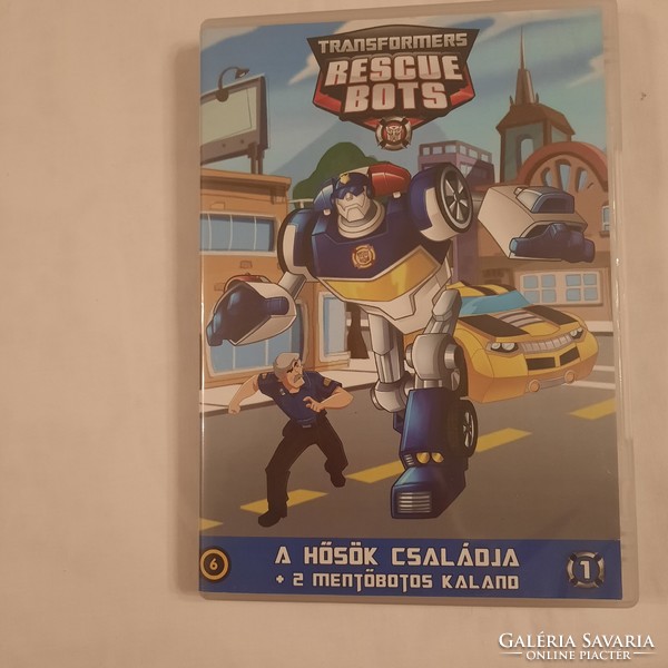 Tarnsformers Rescue Bots  A hősök családja + 2 mentőbotos kaland