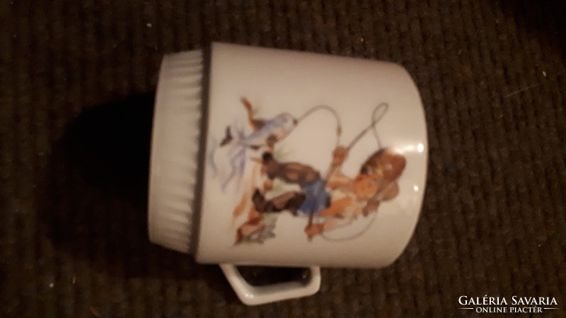 Retro zsolnay mug