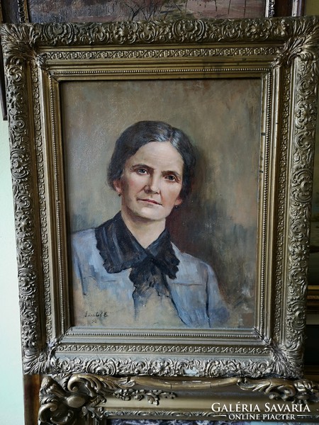 Female portrait from 1903 of László f e