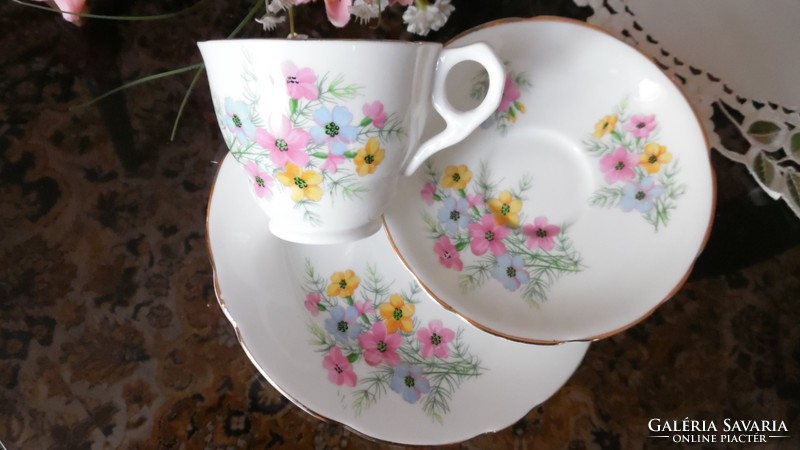 Bone china English porcelain coffee/tea set