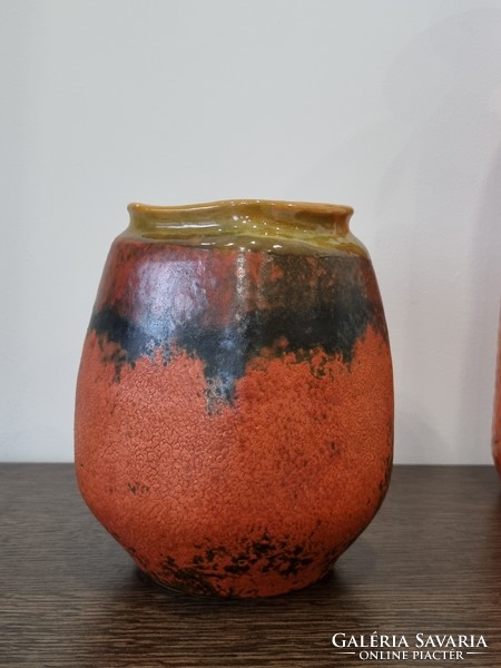German ceramic vase by Ruscha (Kurt Schörner), a collector's item with a rare design