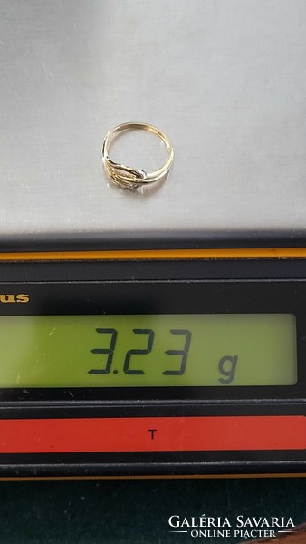 14 K arany gyűrű 3,23 g