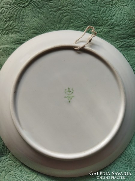 Decorative wall bowl, hólloházi 15 cm