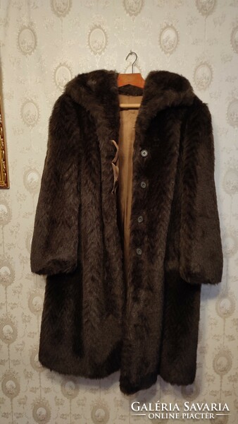 Women's fur coat size L